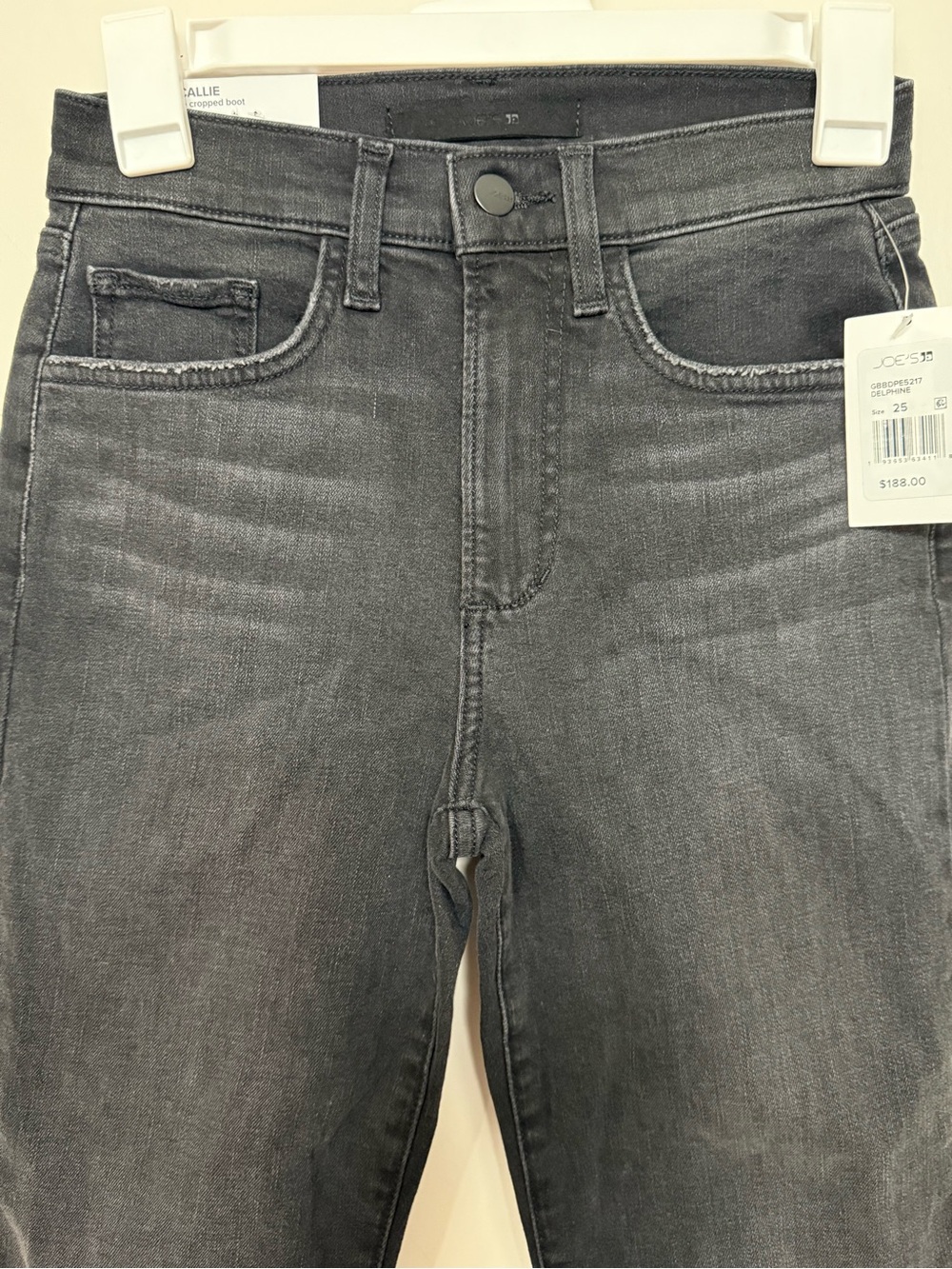 Joe's Jeans High-Rise cropped boot Jeans in Gray Wash
